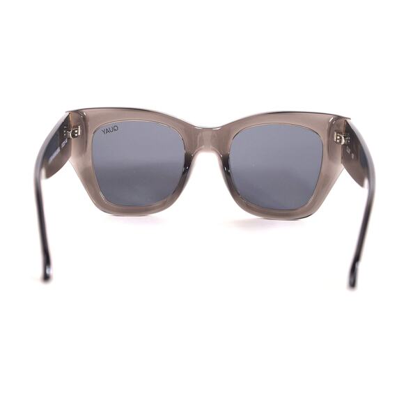 Quay Australia AFTER HOURS Bevel Sunglasses - Crystal Black / Smoke RX - NWT - Picture 9 of 10